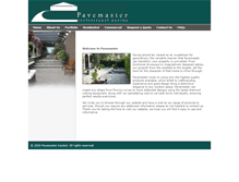 Tablet Screenshot of pavemaster.ie